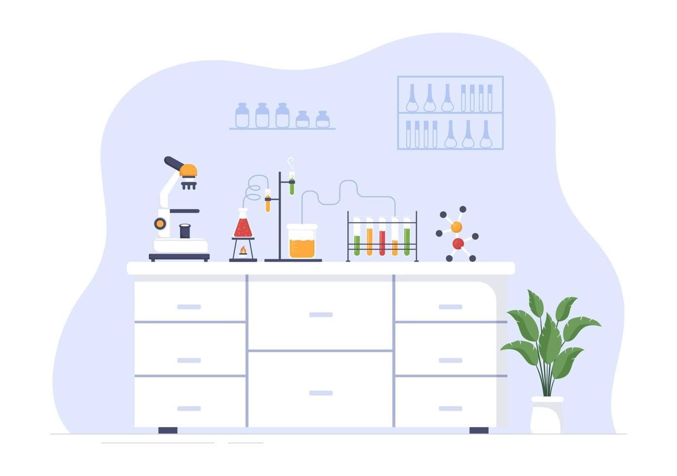 Illustration laboratoire