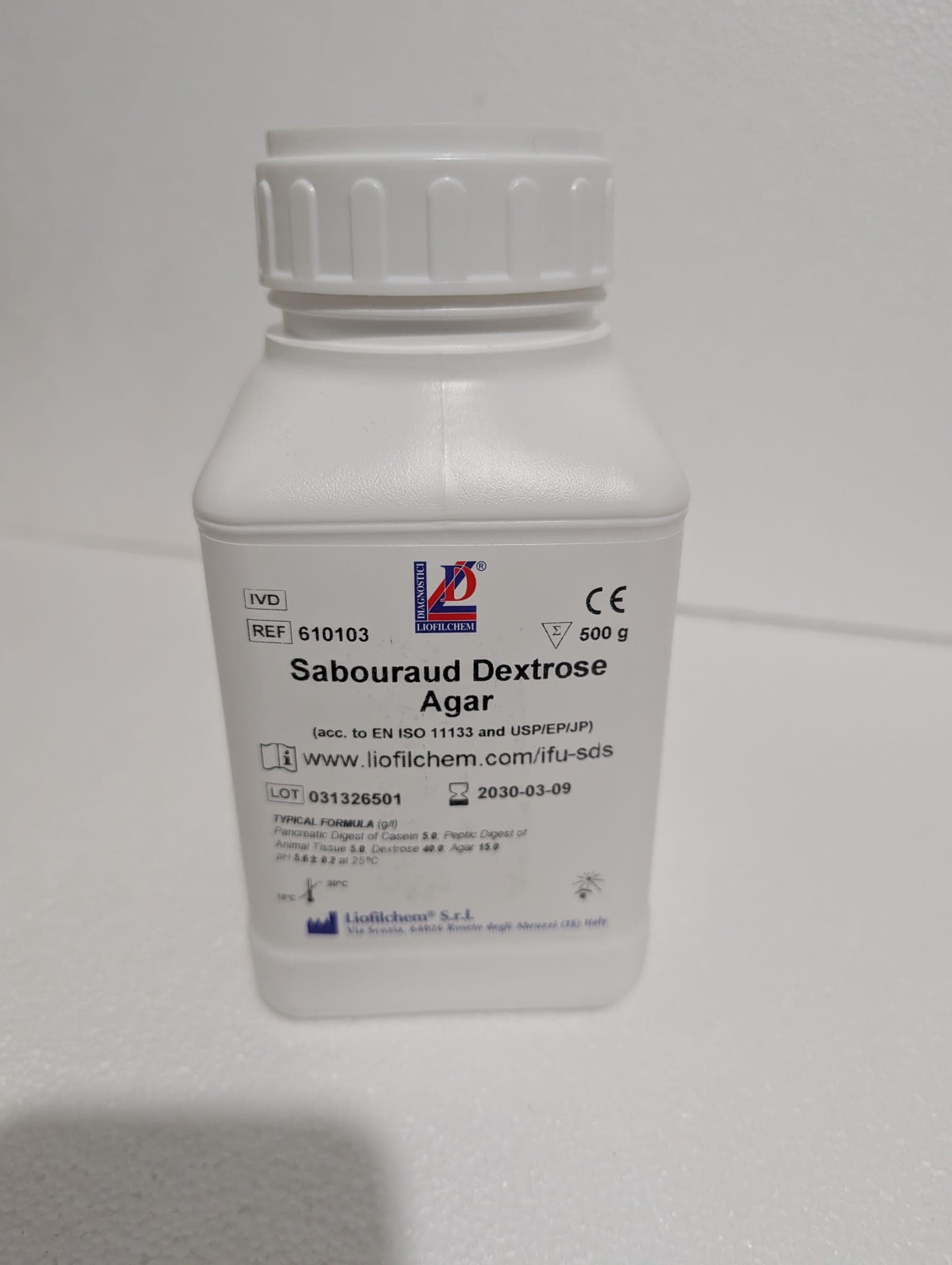 Sabouraud CAF Agar