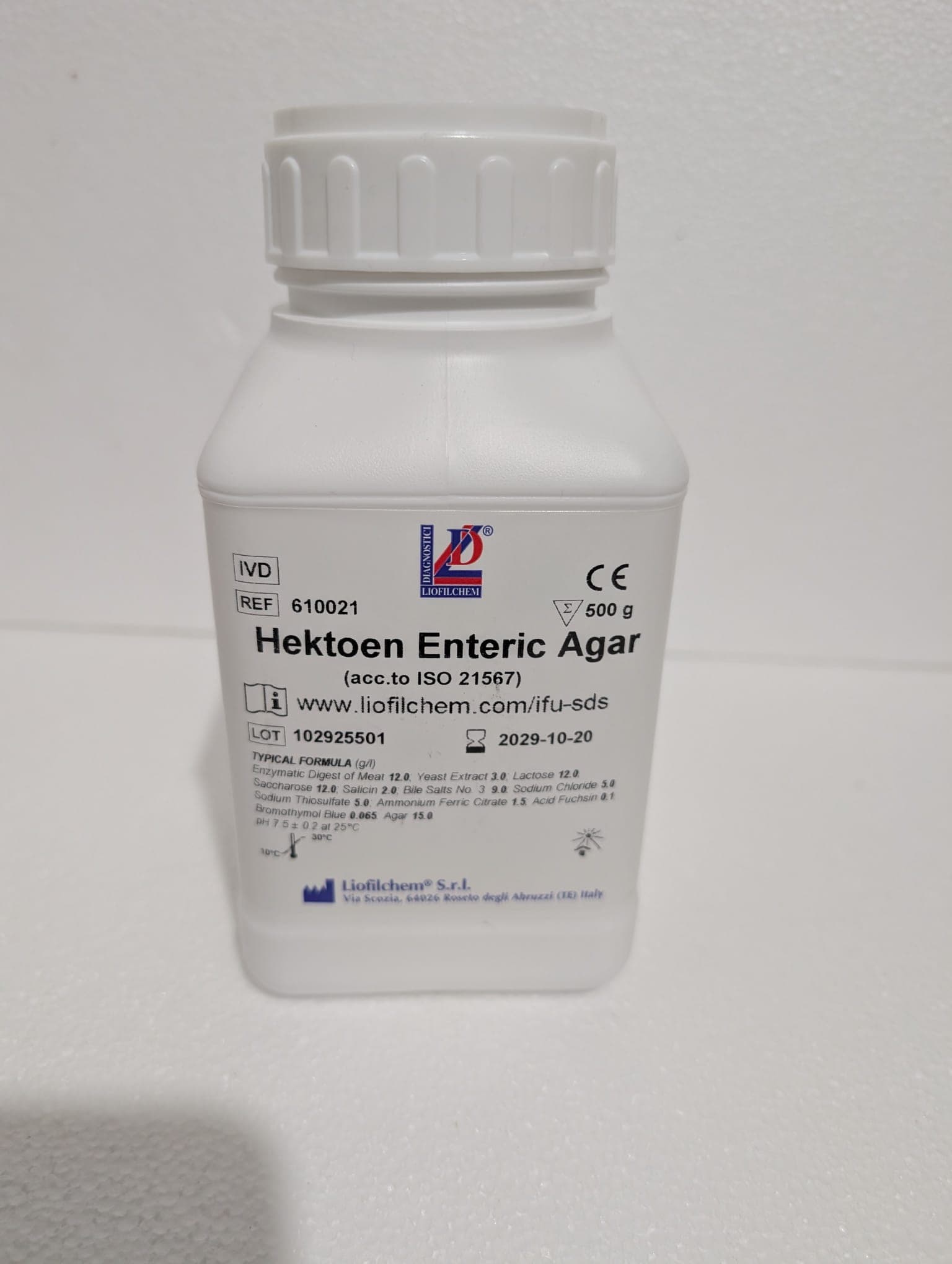 Hektoen Enteric Agar